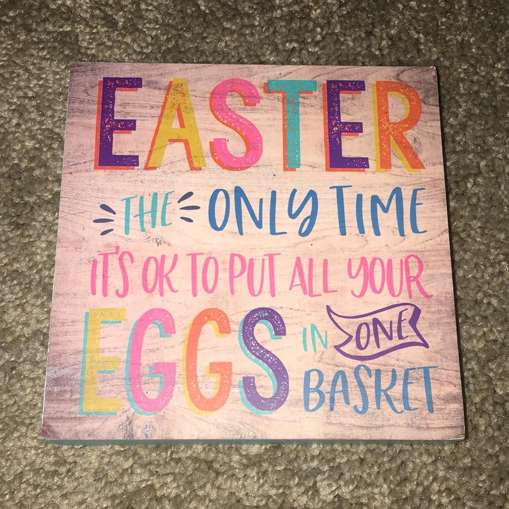 Easter sign